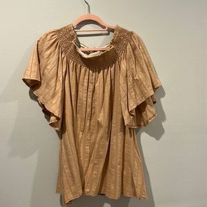 Show Me Your Mumu Izzy mini dress in amber.  Size small